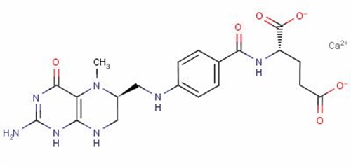 6S-5-Methyltetrahydrofolate ကယ်လ်စီယမ်ဆား၏ တည်ငြိမ်သော အရည်ကြည်ပုံစံ C