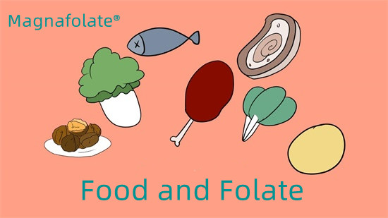 အစားအစာနှင့် ဖောလိတ် L Methylfolate ကယ်လ်စီယမ်