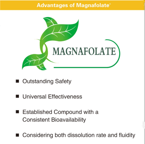 Magnafolate ၏အားသာချက်များ